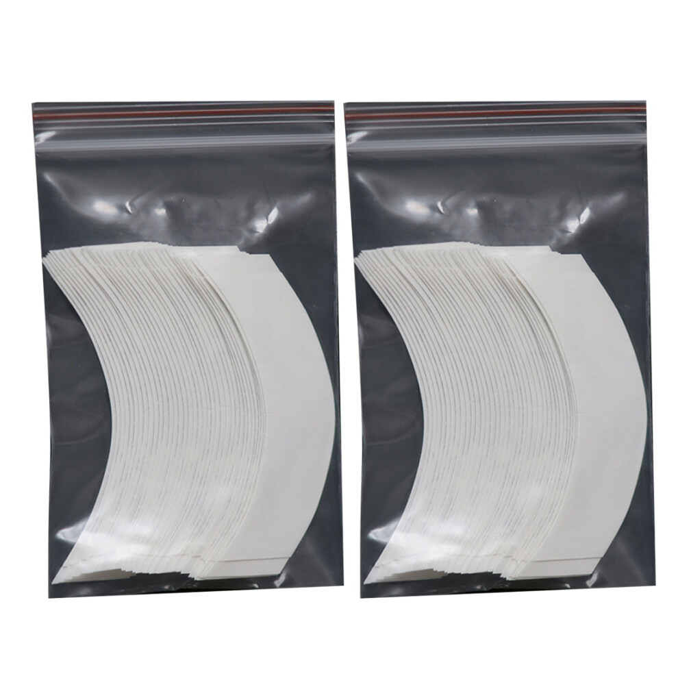 Unisex 72Pcs No Shine Wig Fixed Hair Wig Tape Strong Adhesive Extension Double Sided Tape For Toupee Lace Wig Film Bonding C+Cc