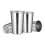 Premium Stainless Steel Cups 16 Oz Pint Cup Tumbler (8 Pack) - Stackable Durable Cup 1