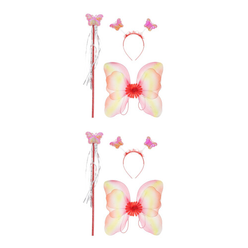 2Sets Engelsflügel Draht Für Kinderkostüm Party 2