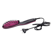 Wireless Electric Straight Hair Brush Fast Heat Hair Straightener Comb Portable for Salons Hair Styling Tool EU Plug