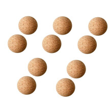 10Pcs Wooden Cork Wine Stopper, Cork Stopper for Wine Decanter Carafe Bottle Replacement 2.4 Inch/ 6.1 cm