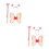 2Sets Engelsflügel Draht Für Kinderkostüm Party 4