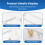 Marine Parallel Ruler Clear Scales, Mapping Points to Pull Parallel Ruler 450MM, Nautical Charts Parallel Ruler for Boat 9