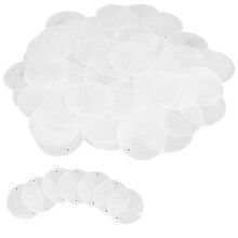 180 Pcs Round Natural Shells Capiz Sea Shells 2 Inch Oyster Shells for Crafting with 2 Holes Sea Shell Discs