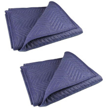2 Mantas para Mudanzas de 40 X 72 Pulgadas, Mantas de Embalaje Resistentes para Mudanzas, EnvíO, Envoltura de Muebles para Muebles, Azul