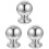 3Stk Robuste Zaunfinials Elegant Für Außenbereich 5