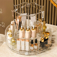 Cosmetics Storage Box Lipstick Organization Transparent Cosmetics Desktop Storage Box Makeup Organizer