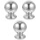 3Stk Robuste Zaunfinials Elegant Für Außenbereich 6