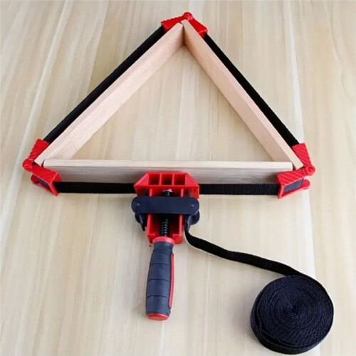 Multifunctional Belt Clamp Woodworking Jigsaw Puzzle Clamp Nylon Strap Clamp Tool Polygonal Angle Clamp 1