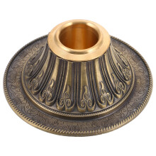 2Ud Base De Cobre Para De Oración Portátil Con Lotus
