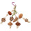 3Ud De Forrajeo De Madera Para Pájaros Colgantes Multicolor 1