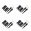 8 Mini Botas De Lluvia Y Negro Para Y Decoración 7
