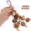 3Ud De Forrajeo De Madera Para Pájaros Colgantes Multicolor 7