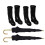 8 Mini Botas De Lluvia Y Negro Para Y Decoración 2