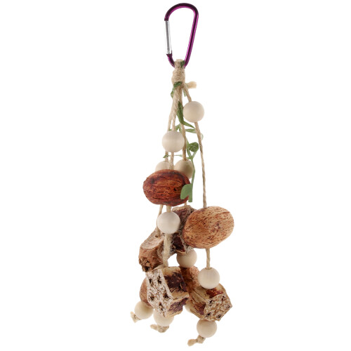 3Ud De Forrajeo De Madera Para Pájaros Colgantes Multicolor 1