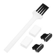 5Sets Ladestation Schutzkappen Schwarz, Langlebiger Handy Plug Stopper