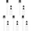 5Sets Ladestation Schutzkappen Schwarz, Langlebiger Handy Plug Stopper 3
