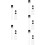 5Sets Ladestation Schutzkappen Schwarz, Langlebiger Handy Plug Stopper 11