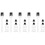 5Sets Ladestation Schutzkappen Schwarz, Langlebiger Handy Plug Stopper 10