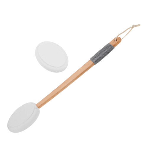 2Jgo Cepillo Largo Para Crema Y Bronceado Con Mango De Eva 1