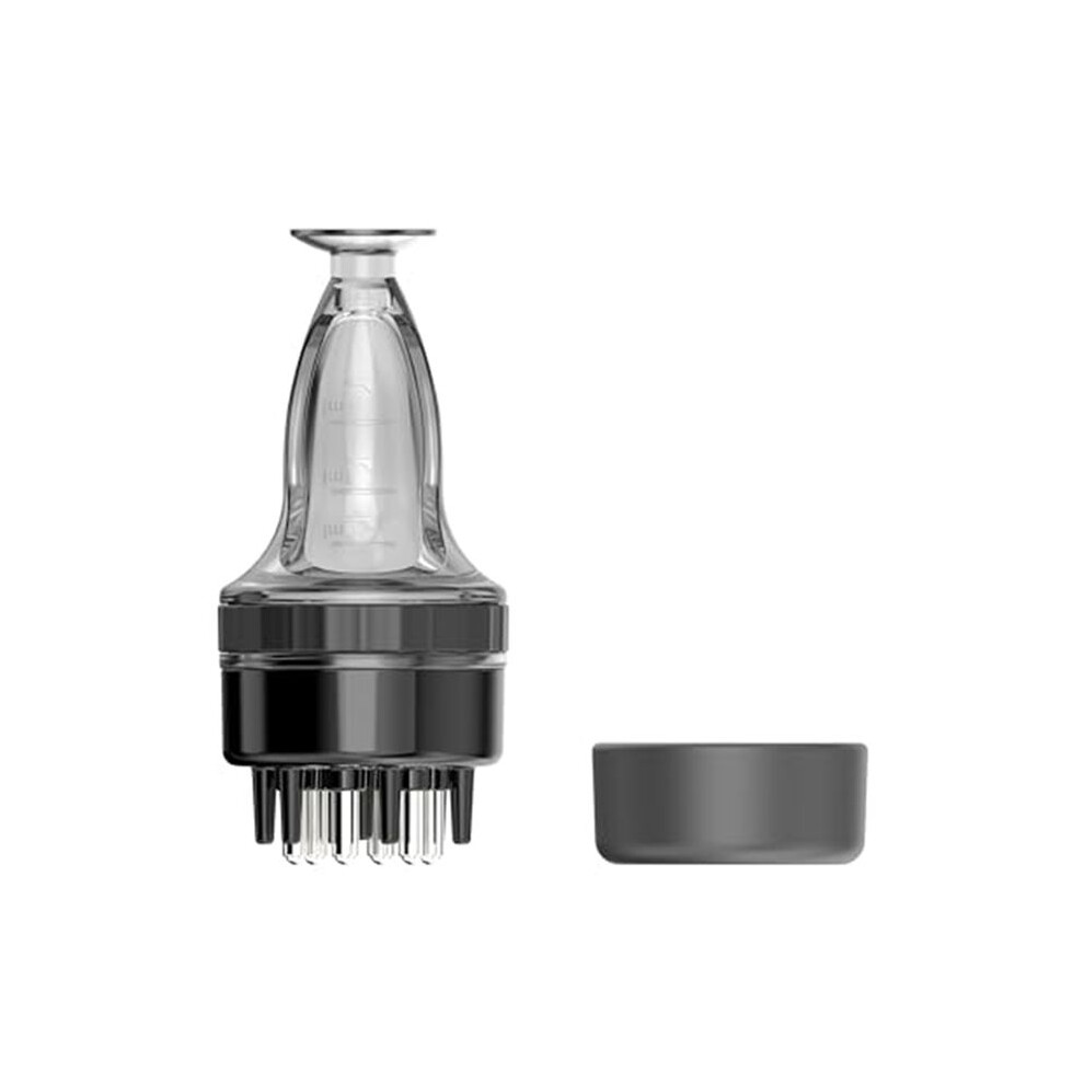 Scalp Hair Comb Applicator Massager Scalp Treatment Root Comb Applicator Bottle for Essential Oil Growth Applicator-C