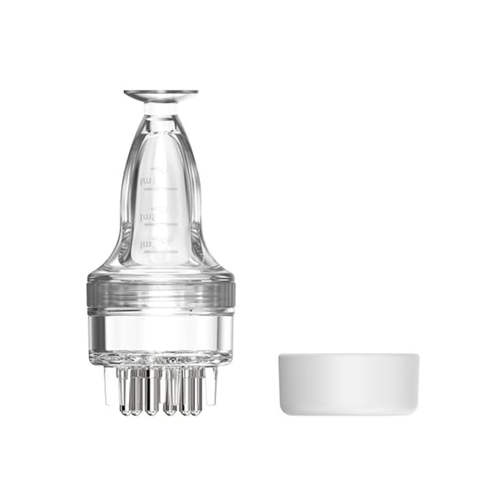 Scalp Hair Comb Applicator Massager Scalp Treatment Root Comb Applicator Bottle for Essential Oil Growth Applicator-A