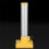 2PC Woodworking Equal Height Ruler Positioning Horizontal Elevation Ruler Double-Sided Scale Ceramic Tile Special Tool B 3