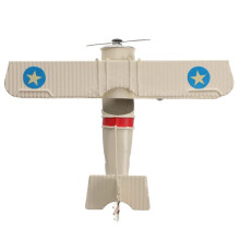 Modèle D'Avion en Métal, Figurine D'Avion, Jouet en Bois, Kits de Modèles D'Avion pour Adultes, Décoration D'Avion en Plein Air