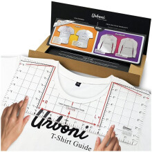 T-Shirt Ruler Guide for Vinyl Alignment and Centering Designs, T-Shirt Ruler Alignment Tool Neckline Measuring Tape