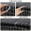 16 Pack Clear Plastic Tablecloth Clips, Transparent Plastic Table Cover Clamps, Picnic Tablecloth Holders 2