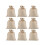 45Ud Bolsa Beige Para Dulces Y Navideños De Lino 1