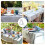 16 Pack Clear Plastic Tablecloth Clips, Transparent Plastic Table Cover Clamps, Picnic Tablecloth Holders 3