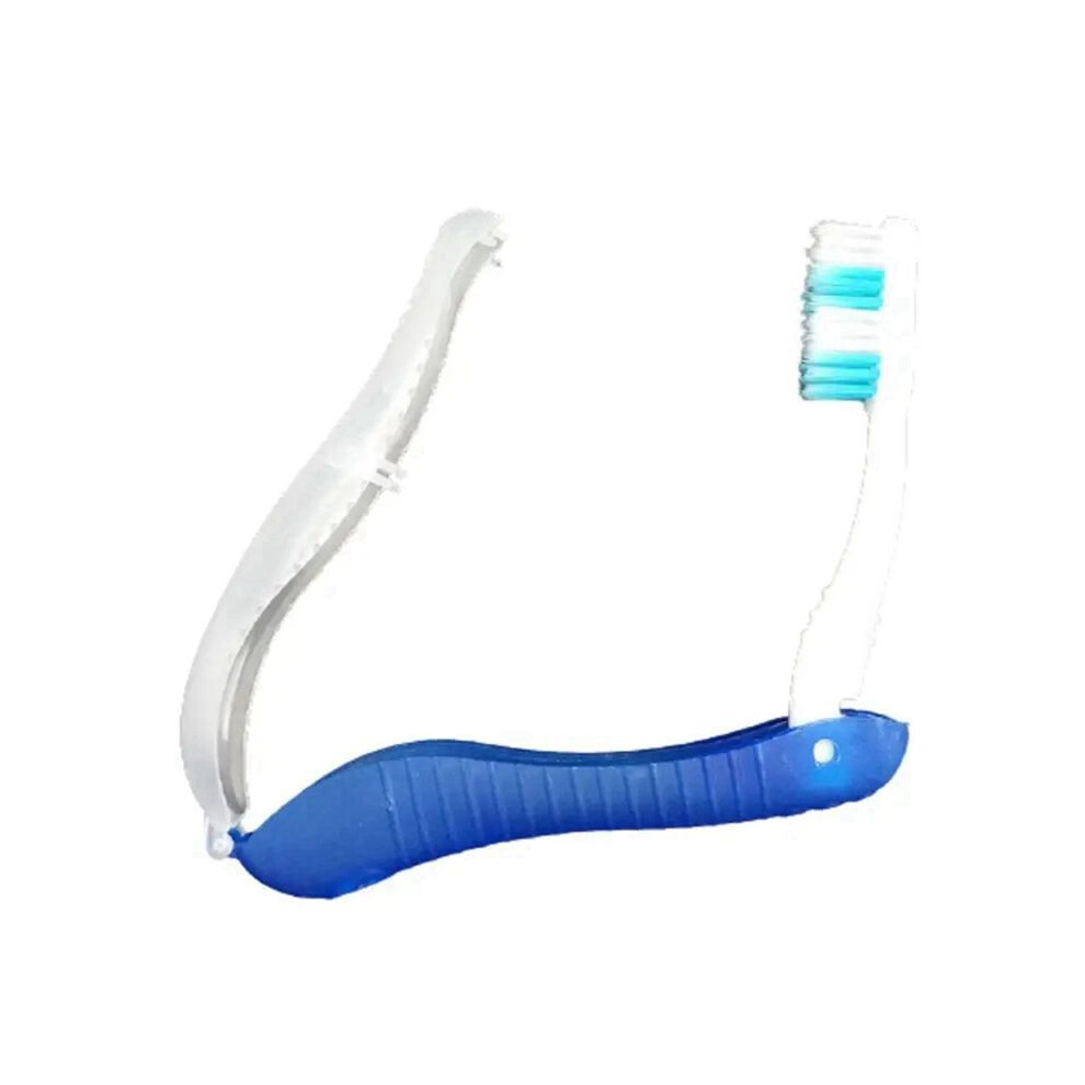Sports Travel Hygiene Oral Portable Disposable Folding Travel Camping Toothbrush Hiking Toothbrush Cleaning Tools,A