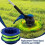 KLS 124-03 Spooled Trimmer  0.080-in 16Ft 6 Pack,for Kobalt 24-Volt Max Weed Wacker String Trimmer 5