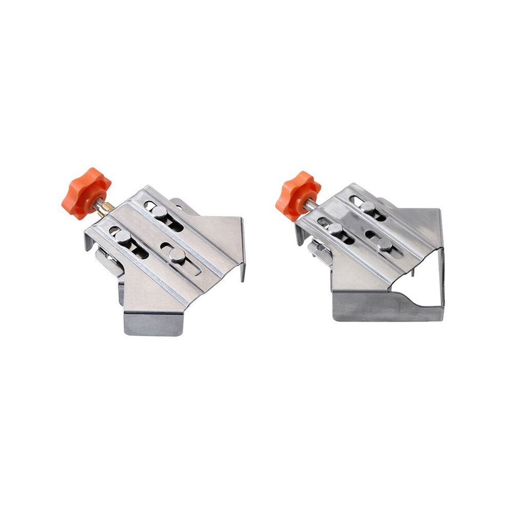 2Pcs 90 Degree Right Angle Clamp Corner Clamp Positioning Right Angle Clamps Panel Holder For Woodworking Carpenter Tool 4712022167314