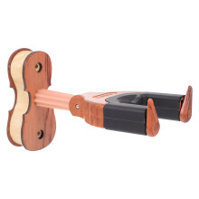 1Ud Soporte Madera ABS Para Violín Viola Ukelele Con Gancho Automático