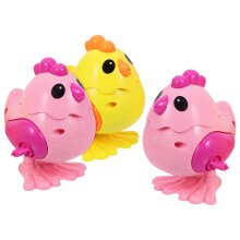 6 Pcs Wind-Up Chicken Toys For Kids Toddlers Random Colors