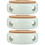 3 Pcs Ceramic Teapot Warmer Heating Base For Home Office 9