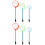 60Pcs Blue Fish Fishing Nets with Plastic Handle for Aquariums 6