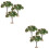 6 Pcs Train Scenery Landscape Trees Miniature Architecture Diy 7