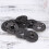 Industrial Black Threaded Floor and Wall Mounted Flanges 10