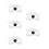 5Pcs Clear Acrylic Billiard Cue Bridge Cue Rest Design 8
