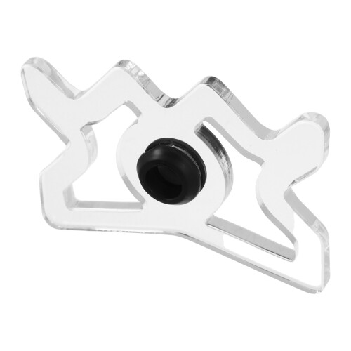 5Pcs Clear Acrylic Billiard Cue Bridge Cue Rest Design 1