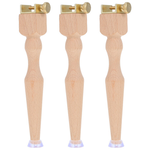 15Ud Pie Estable Para Bastidor De Bordado De Madera Beige Para 1