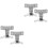 4 Pcs Heavy Duty Toggle Latch Lock For Bathroom Door Bolt Right Angle 3