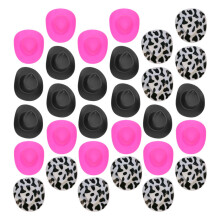 60Ud Sombreros Pequeños Plástico Para Muñecas Accesorios Y Adornos DIY