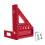 Woodworking Square Protractor, Woodworking Square with Dowel Pins,Aluminum Alloy Miter Triangular Ruler,Angler Scriber A 1