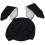 Gorro Con Orejas De Para Niños Negro Cómodo 3