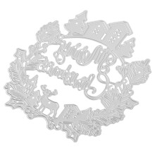 4Pcs Diy Cutting Die Sturdy Carbon Steel Christmas Shape