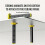 6pcs Ceiling and Floor Tile Height Ruler, Drop Ceiling Installation Tools, Magnetic Base Laser Target Card Plate 5